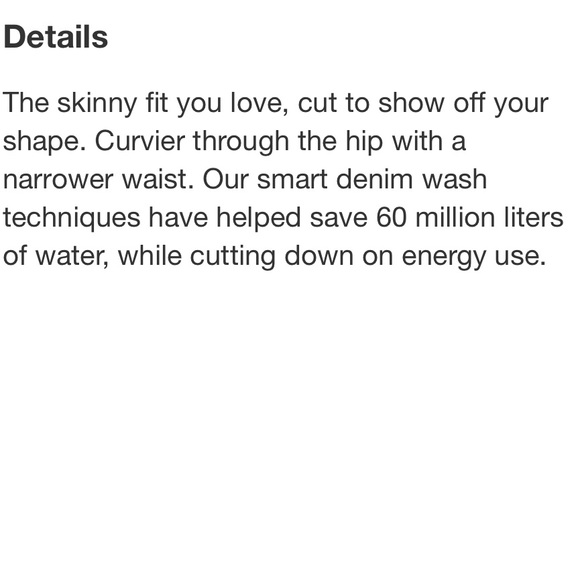 GAP Mid-Rise Curvy True Skinny Jeans - Picture 10 of 14